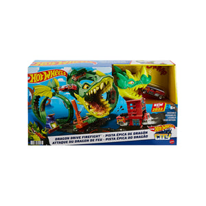 Hot Wheels Blue Dragon Fire-Spraying Set HOT WHEELS HDP03