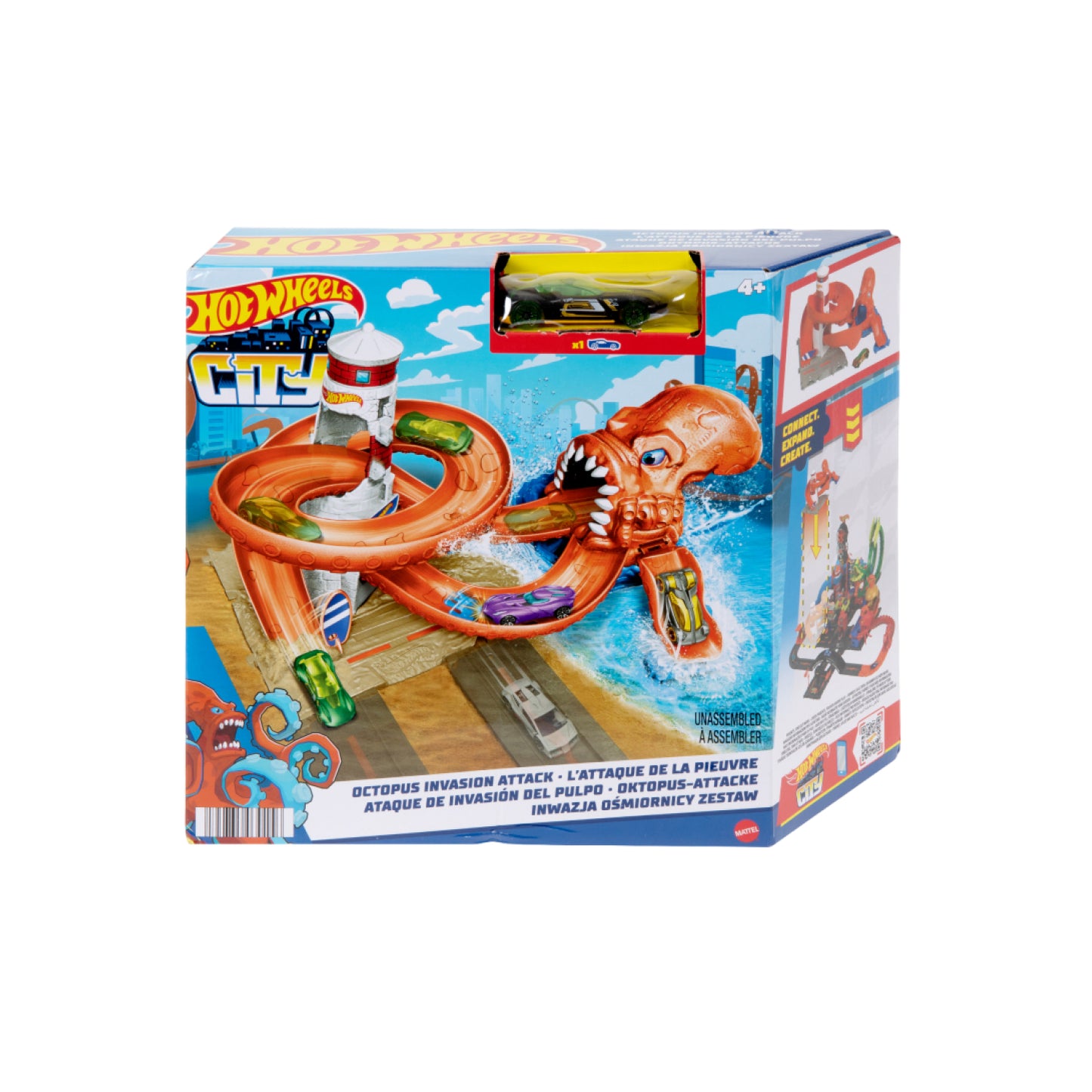 Octopus Spiral Hot Wheels City HOT WHEELS HDR29