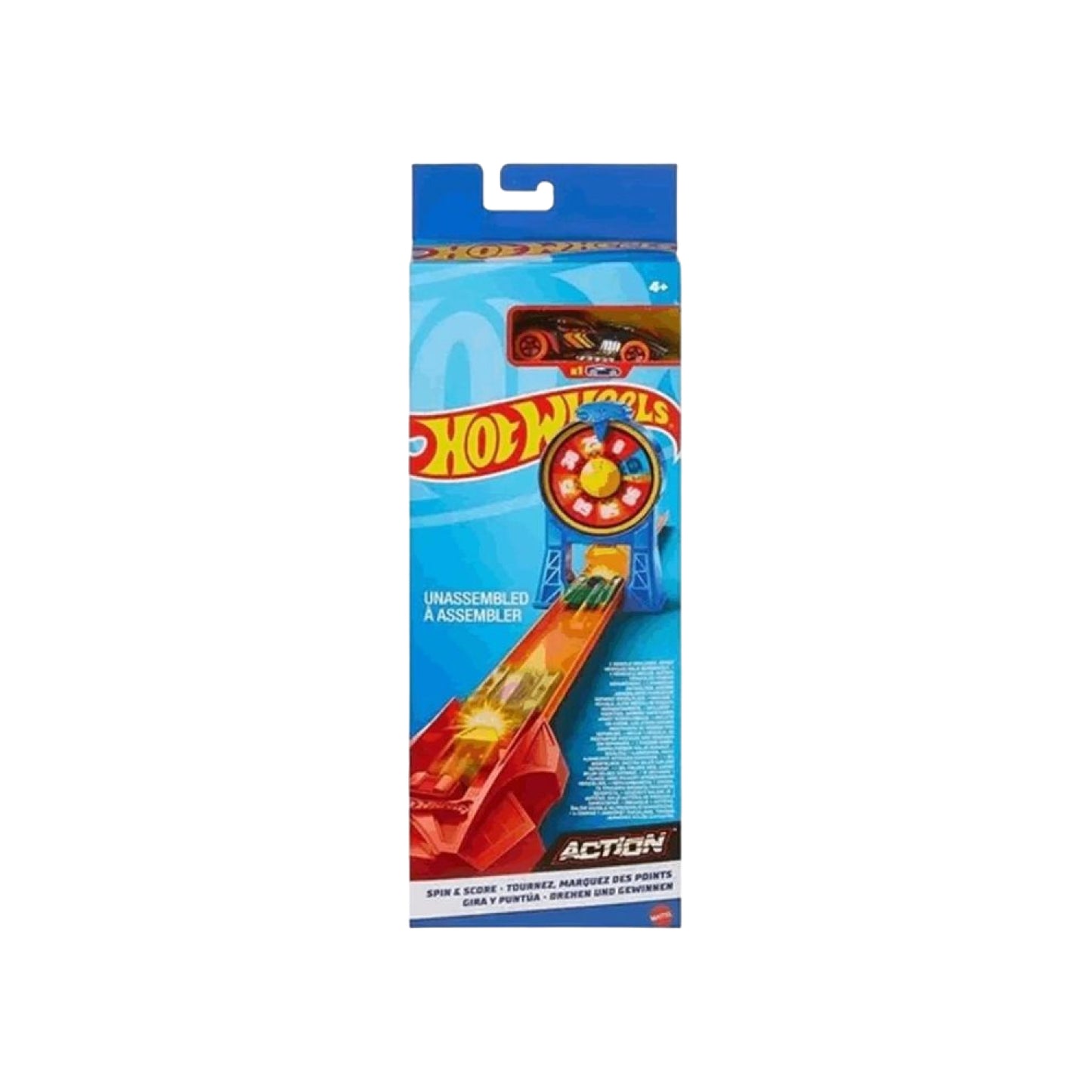 HOT WHEELS FWM85 lucky wheel launcher