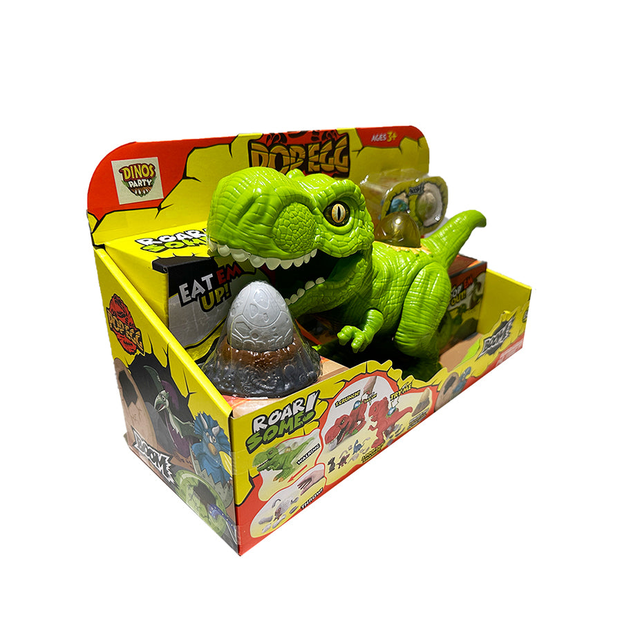 Khủng Long Ăn Trứng Đẻ Ra Nhân Vật Pop Egg Xanh DINOS PARTY HG13230264