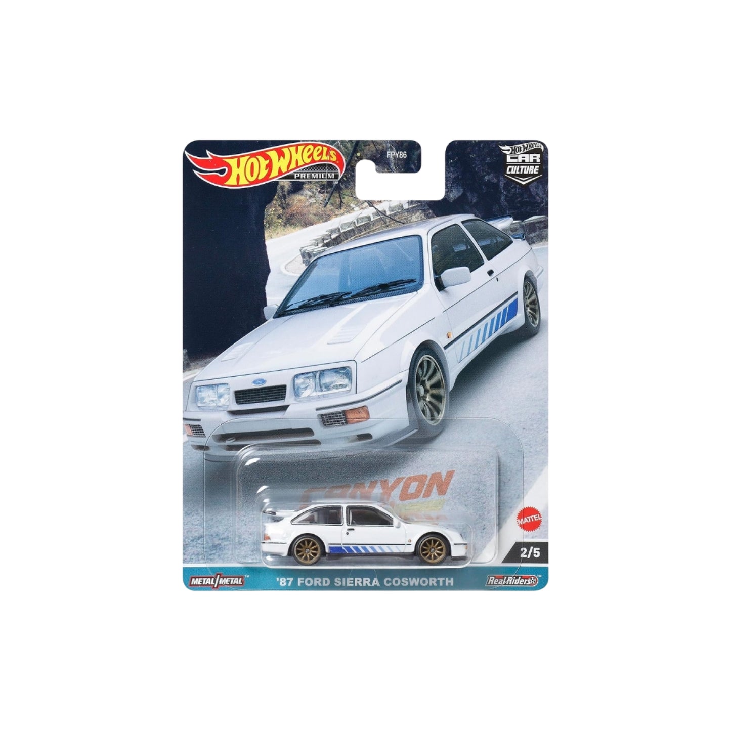 Siêu xe sang trọng FORD SIERRA RS COSWORTH HOT WHEELS FPY86