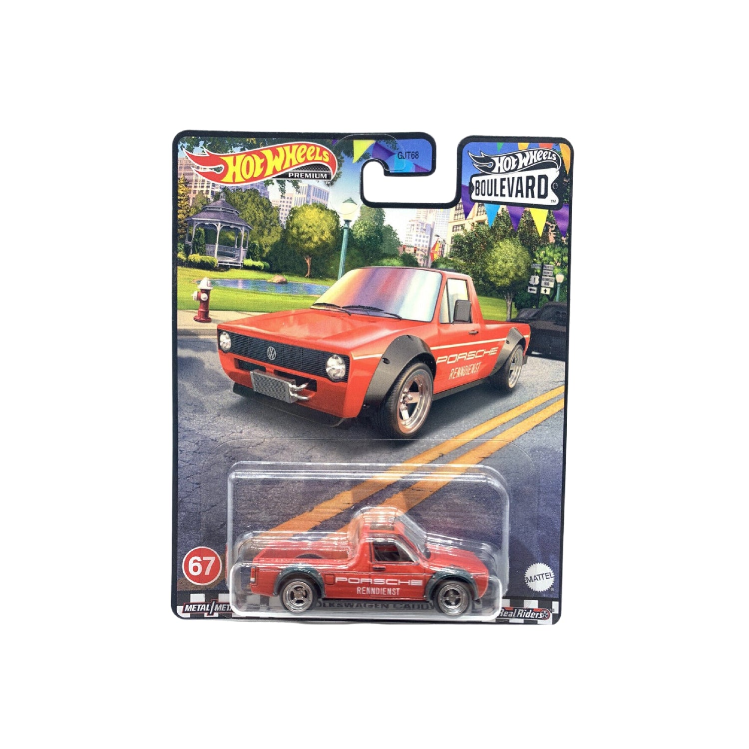 Siêu Xe BOULEVARD VOLKSWAGEN CADDY HOT WHEELS GJT68