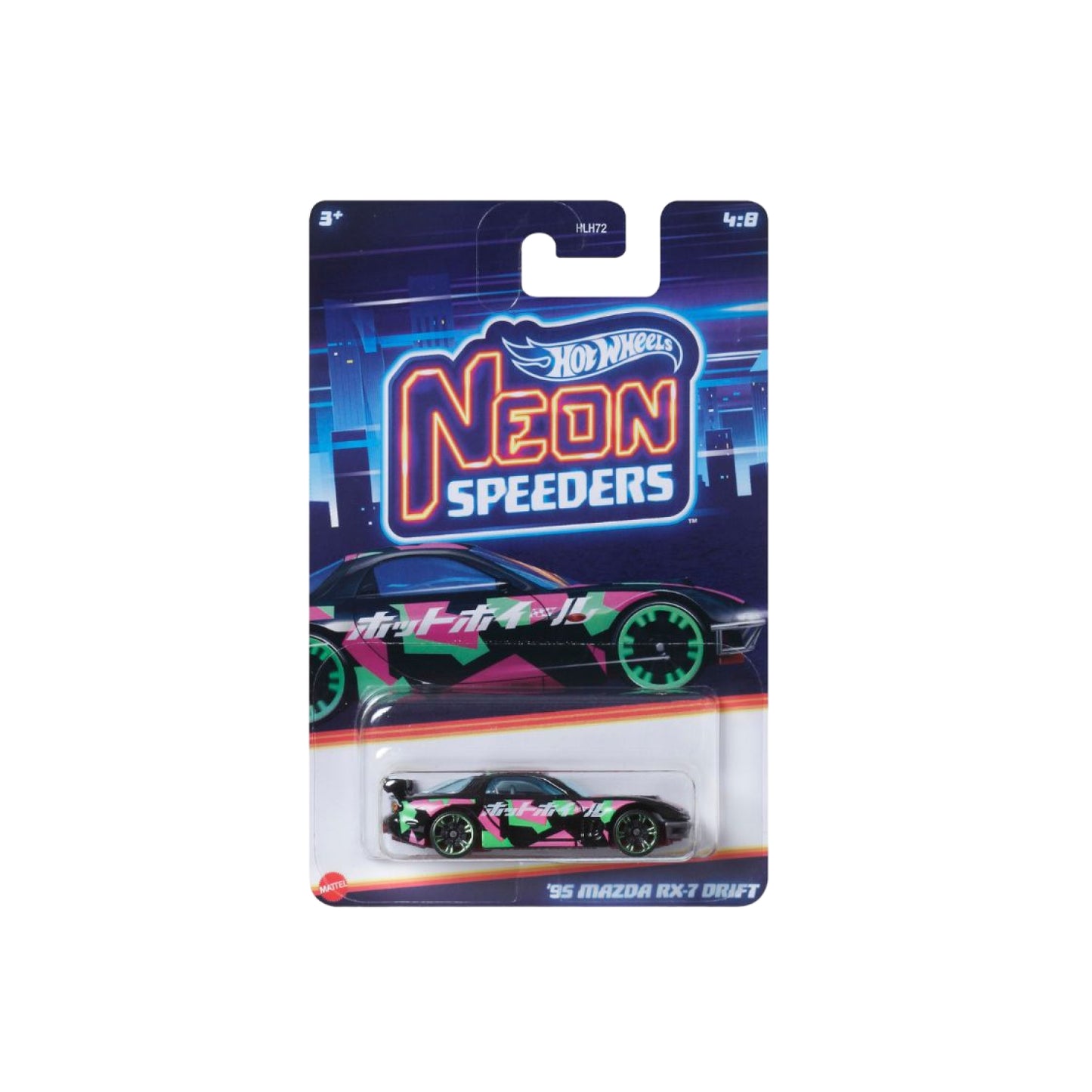 Siêu xe Neon Speeders - 95 MAZDA RX-7 DRIFT HOT WHEELS HLH72