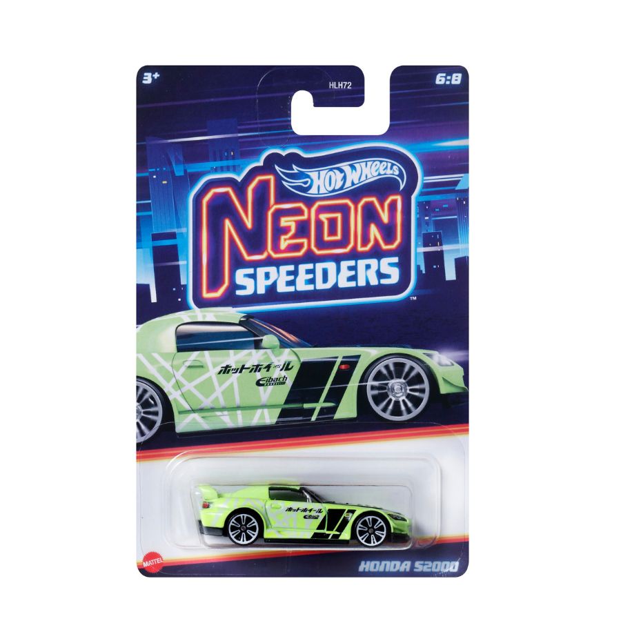 Siêu xe Neon Speeders - HONDA S2000 HOT WHEELS HLH72