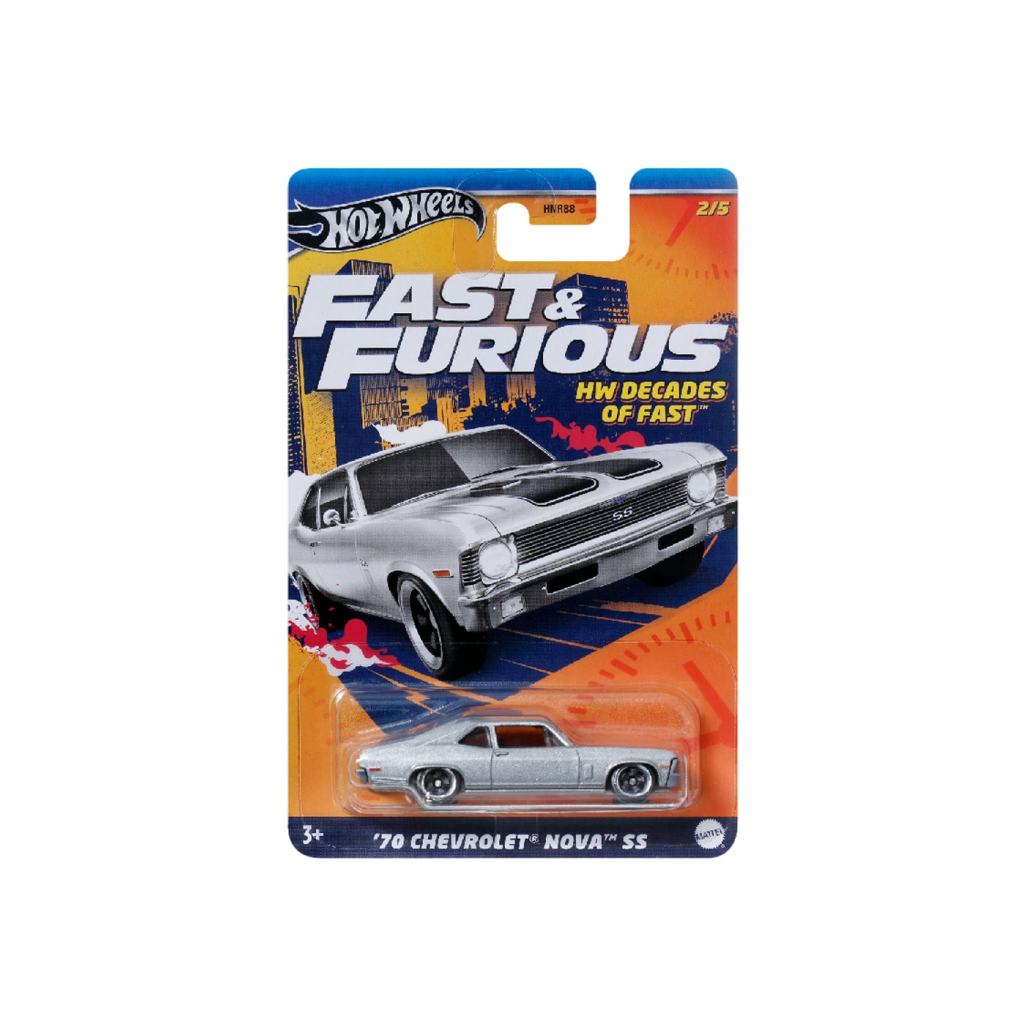 Siêu xe Fast & Furious '70 CHEVROLET NOVA SS HOT WHEELS HNR88