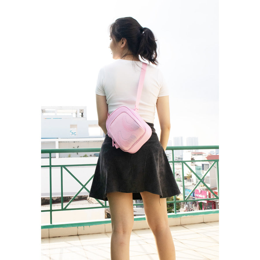 Holo Pink Sling Bag CLEVERHIPPO HOLO2202