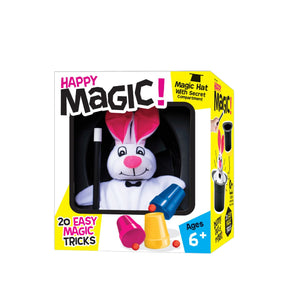 Happy Magic toy set - basic magic tricks with Hanky ​​Panky Hat HP1974