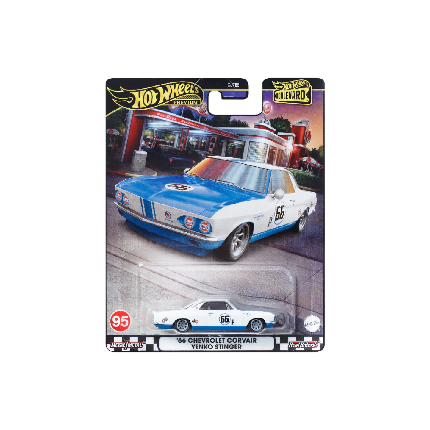 Siêu xe BOULEVARD - 66 CHEVROLET COVAIR YENKO STINGER HOT WHEELS GJT68