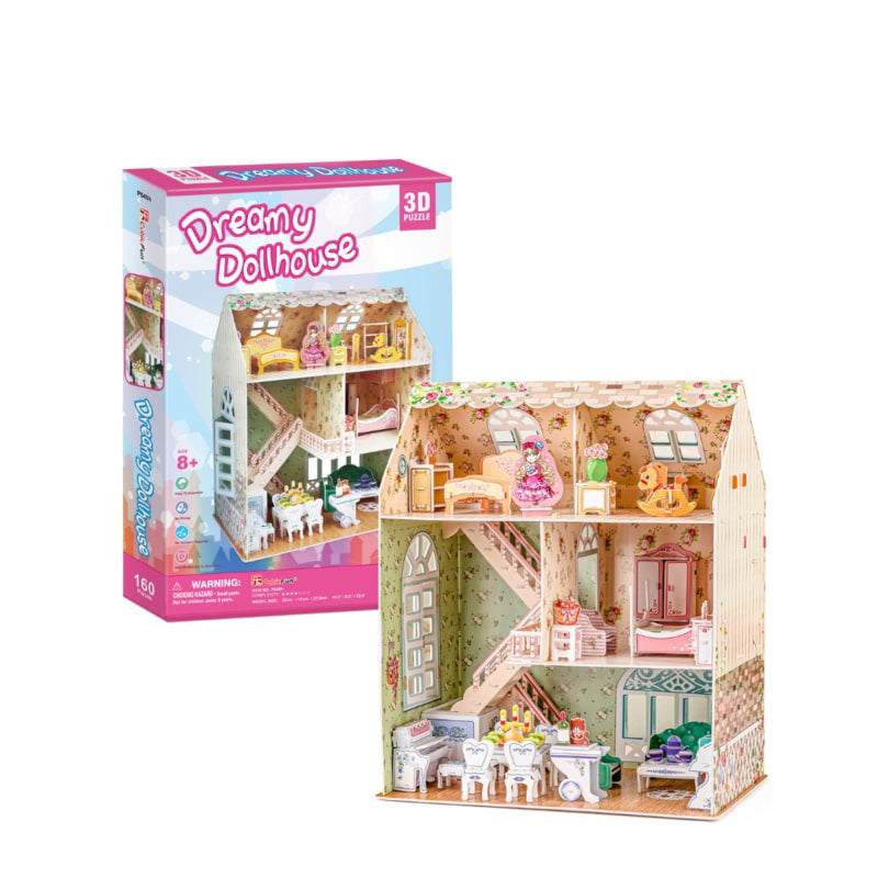 3D puzzle children's toy: Dreamy doll house PUZZLES P645H