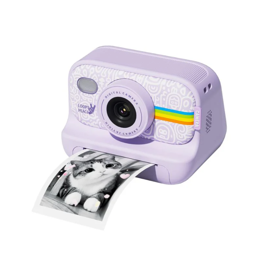 COOLKIDS S9 Stylish Black Purple Instant Camera