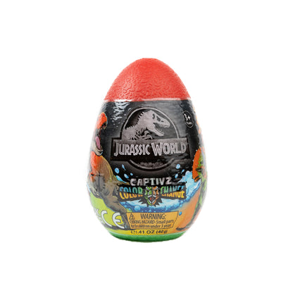 Jurassic World Dinosaur Collectible Slime Egg that changes color TOY MONSTER TM502