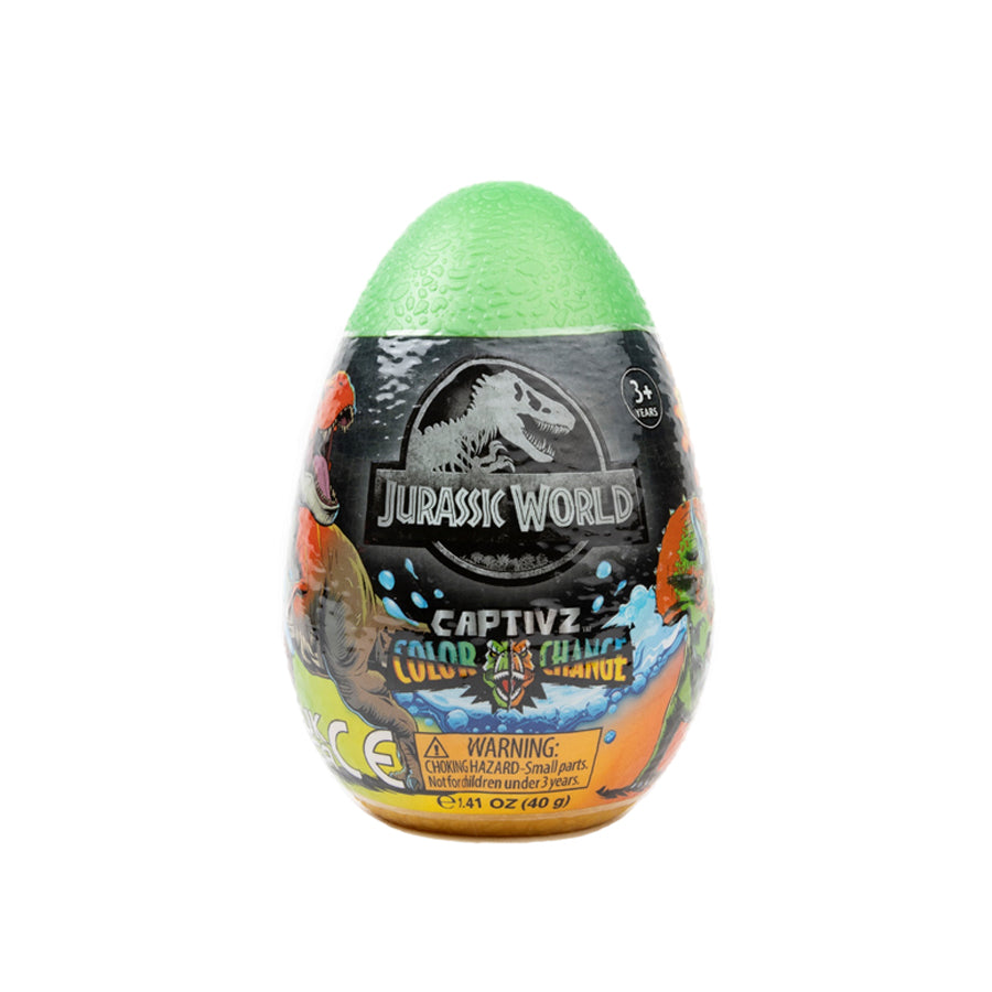 Jurassic World Dinosaur Collectible Slime Egg that changes color TOY MONSTER TM502