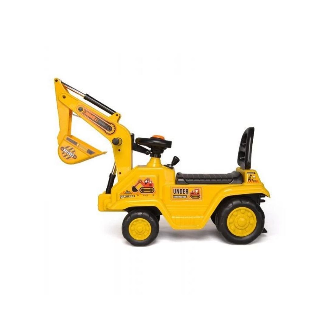 Construction vehicle with footrest - PEEK A BOO YD1007 excavator