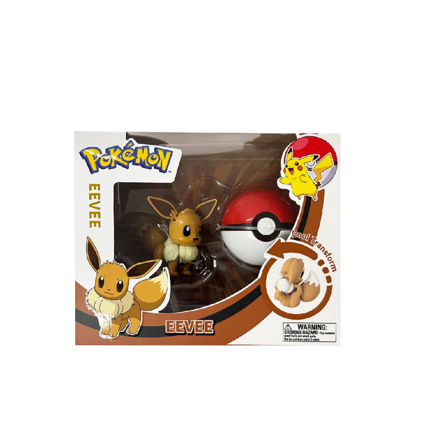 Children's Toy Pokemon Ball Transform: Eevee POKEMON TOYS ZC8915E