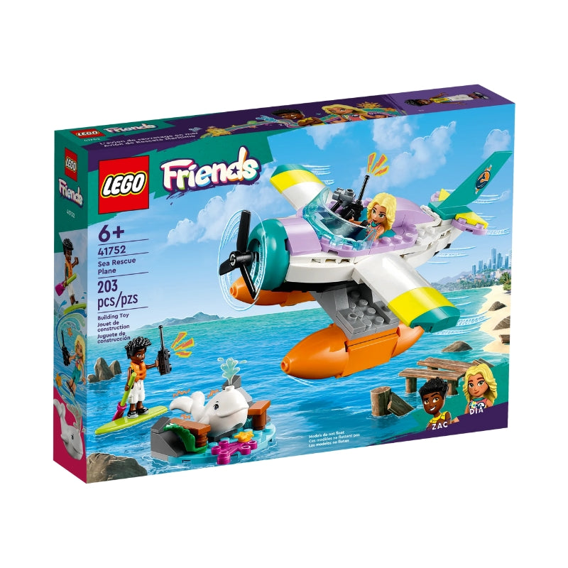 Đồ chơi lắp ráp Máy bay giải cứu sinh vật biển LEGO FRIENDS 41752