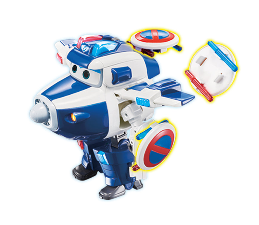 Large Transforming Robot with Lights and Sound - Paul Super
 SUPERWINGS YW740925