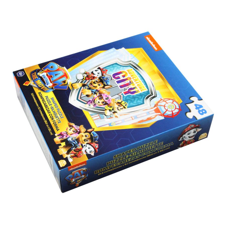 Bộ xếp hình 48 miếng theo shape - Paw Patrol SPIN GAMES 20140869