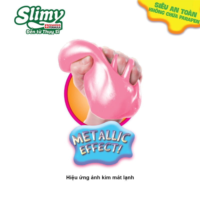 Hũ slime khổng lồ 800gr  Hồng SLIMY 32955