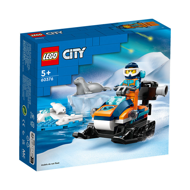 Đồ chơi lắp ráp Xe trượt tuyết thám hiểm bắc cực LEGO CITY 60376