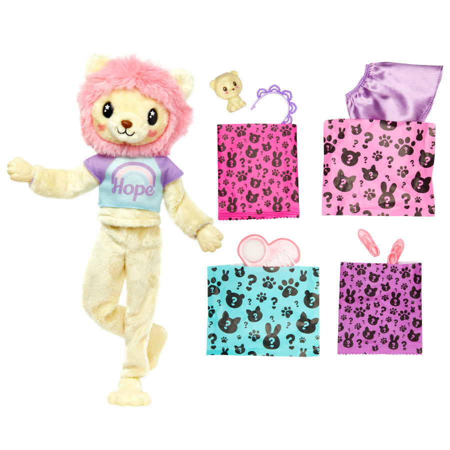 Barbie Cutie Reveal Doll - Lion BARBIE HKR02