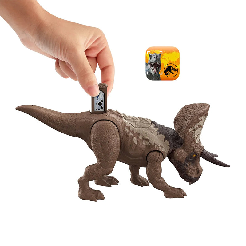 Mô Hình Khủng Long tấn công ZUNICERATOPS JURASSIC WORLD MATTEL HLN63