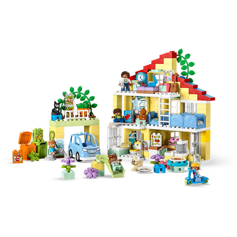 Đồ chơi lắp ráp Ngôi nhà gia đình 3 trong 1 LEGO DUPLO 10994