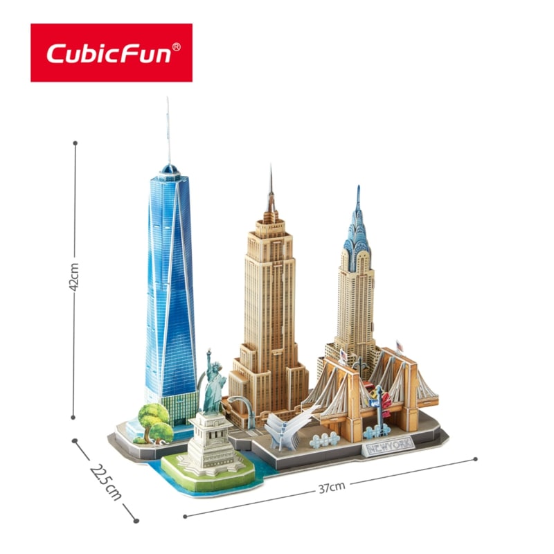 3D puzzle children's toy: New York City PUZZLES MC255H