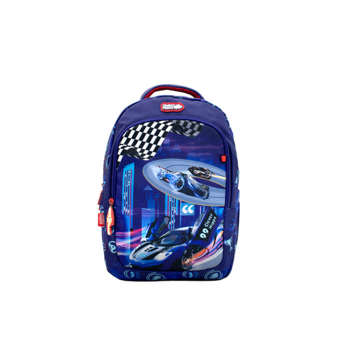 Easy Go Backpack - Racing Car Blue CLEVERHIPPO BR0110