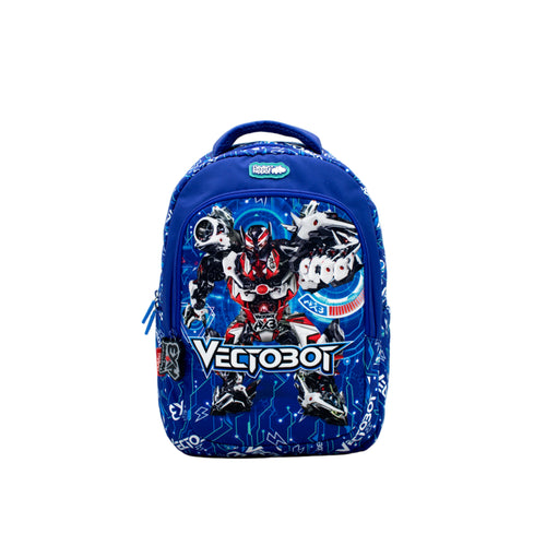 Easy Go Backpack - Super Robo Vectobot Blue CLEVERHIPPO BV0112