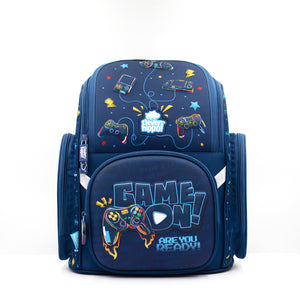 Fancy Backpack Game News Blue Clever Hippo BG1233