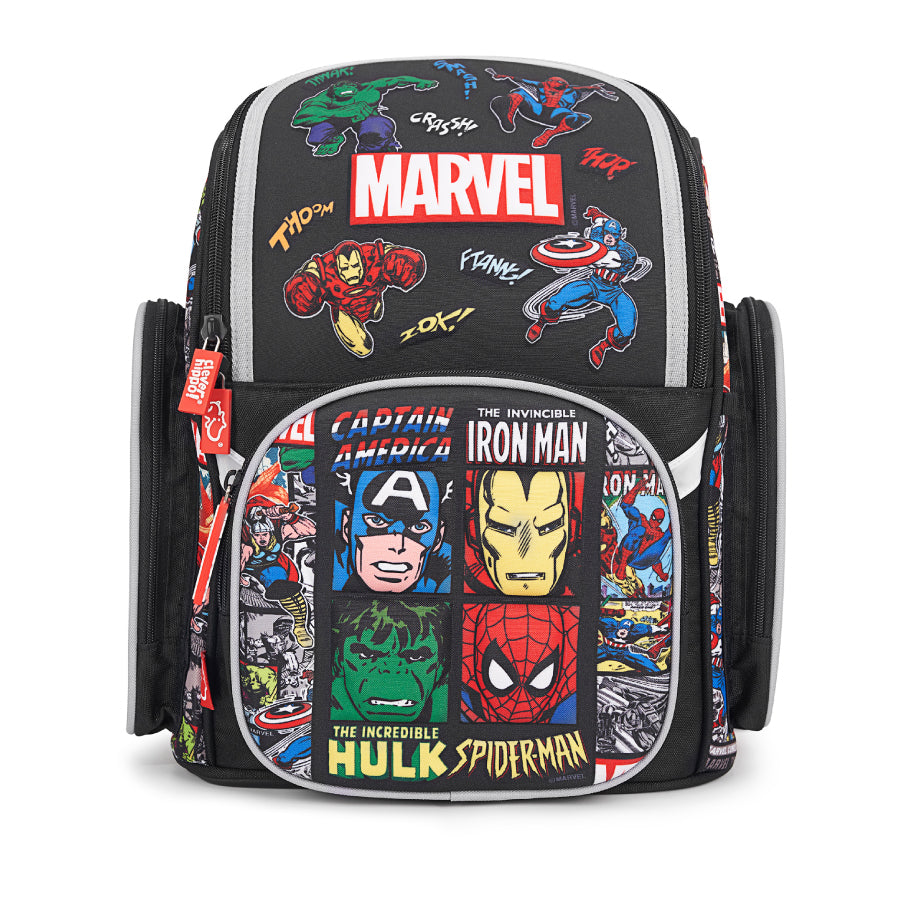 Marvel Superhero Fancy Backpack Black CLEVERHIPPO BLM1230