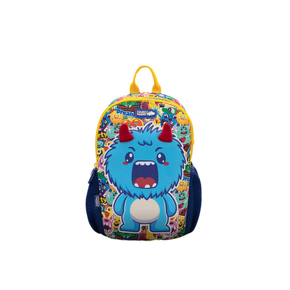 Mini Backpack - Little Monster Yellow CLEVERHIPPO BM4107
