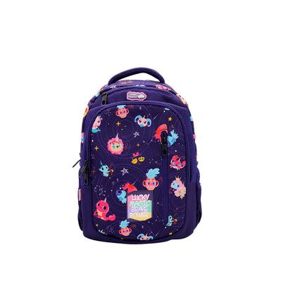 Zipit Backpack - Unicorn Milky Way Purple CLEVERHIPPO BU9201