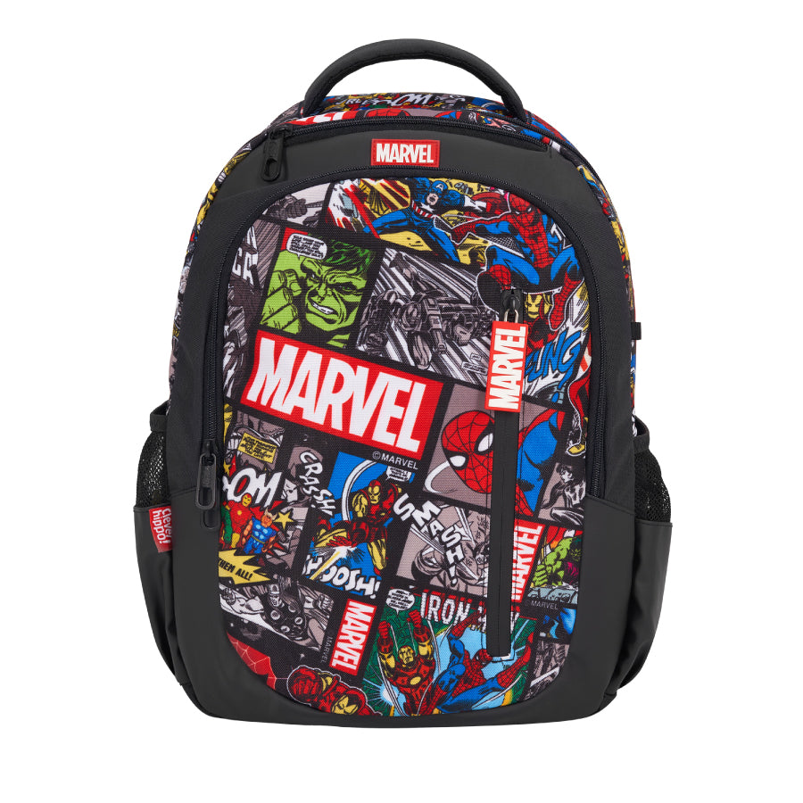 Marvel Superhero Zipit Backpack Black CLEVERHIPPO BLM9207