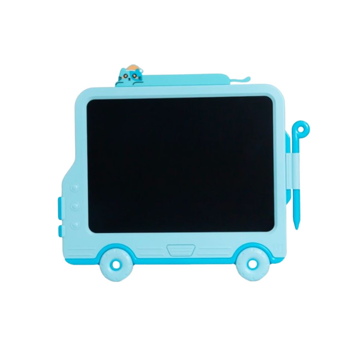 Bảng Vẽ Thông Minh 8" Mực Đa Sắc - Xe Bus Xanh COOLKIDS K806