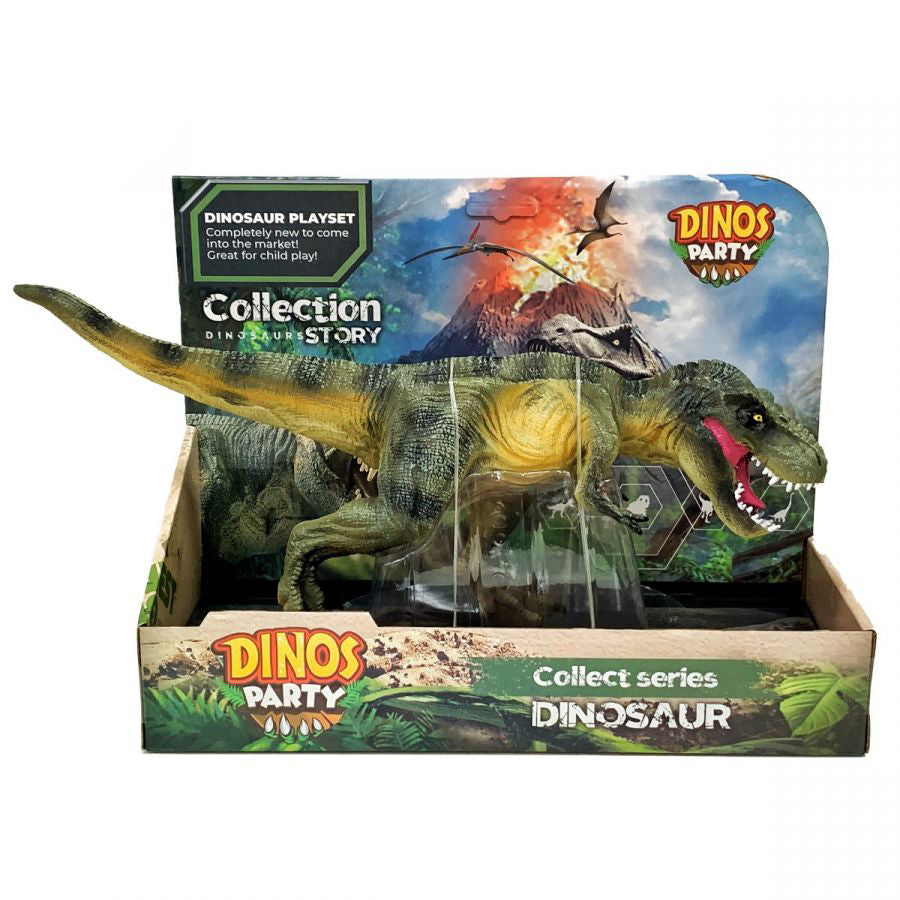 Walking dinosaur model Tyrannosaurus Rex_Green DINOS PARTY BG6010A-1 