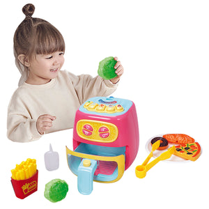 Pink Oil-Free Fryer Toy Set