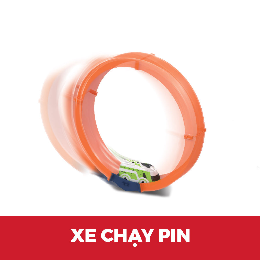 Bồ đồ chơi Vòng lặp vô cực và xe chạy pin VECTO VT529