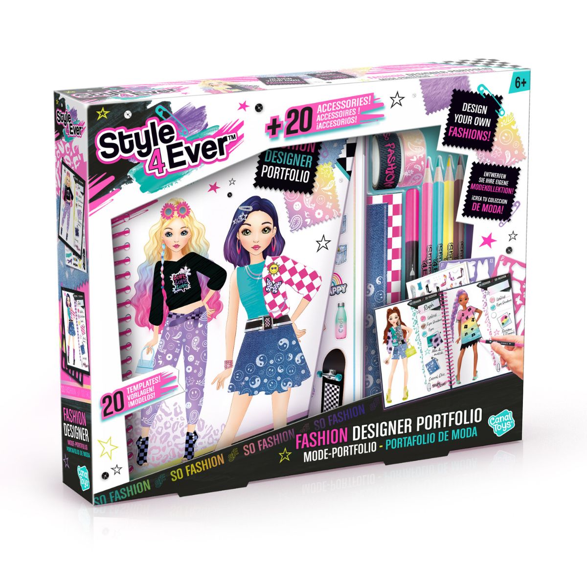 STYLE4EVER OFG285 Fashion Design Kit