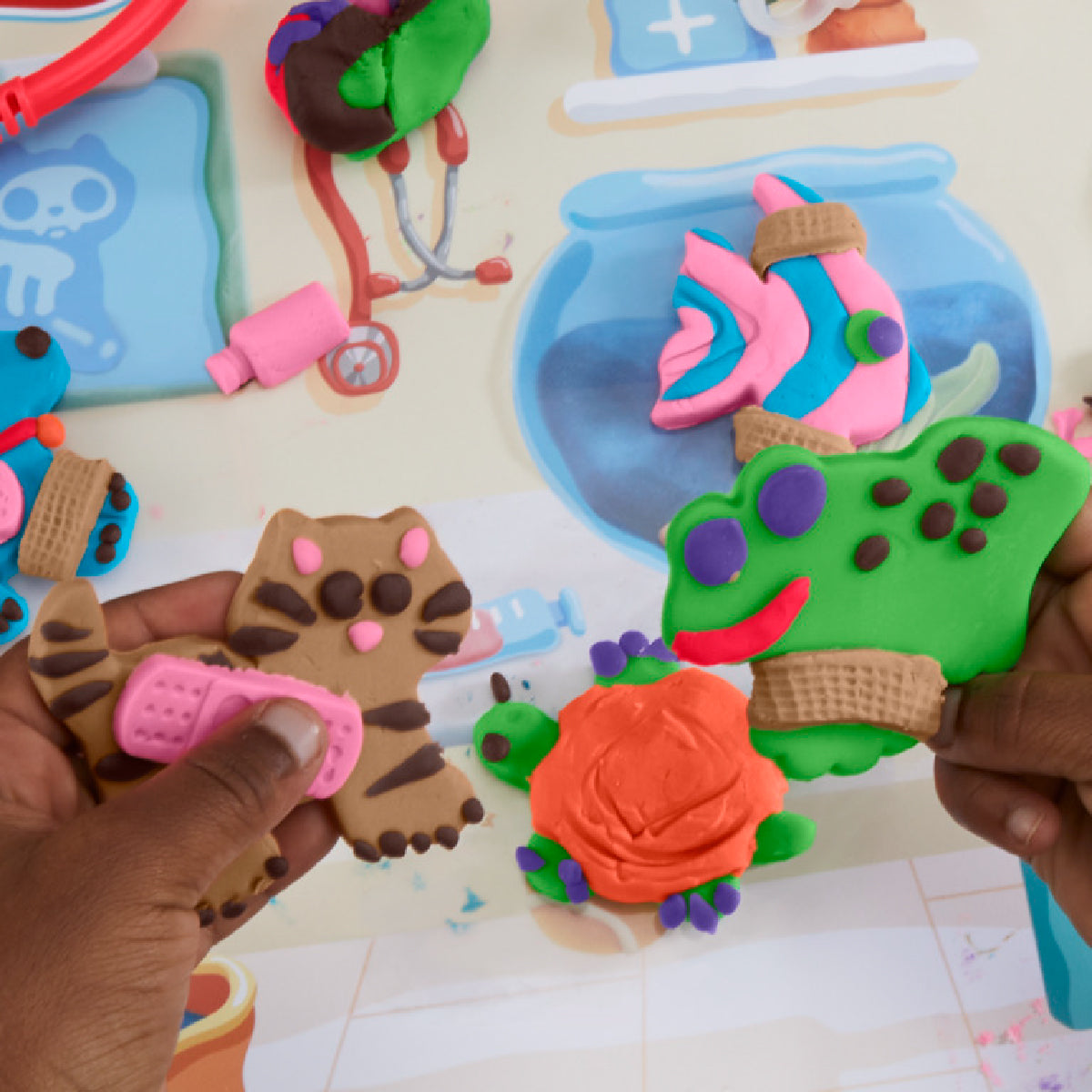 Bộ Đồ Chơi Nghề Nghiệp Bác Sĩ PLAYDOH G0345