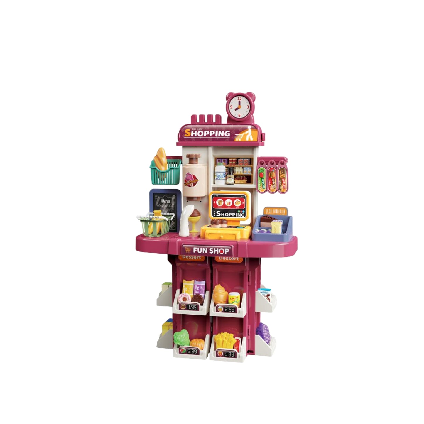 SWEET HEART 48-piece Large Supermarket Counter Set SH0090