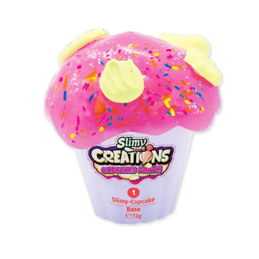 Cupcake slime set with fresh green mint flavor SLIMY 33047