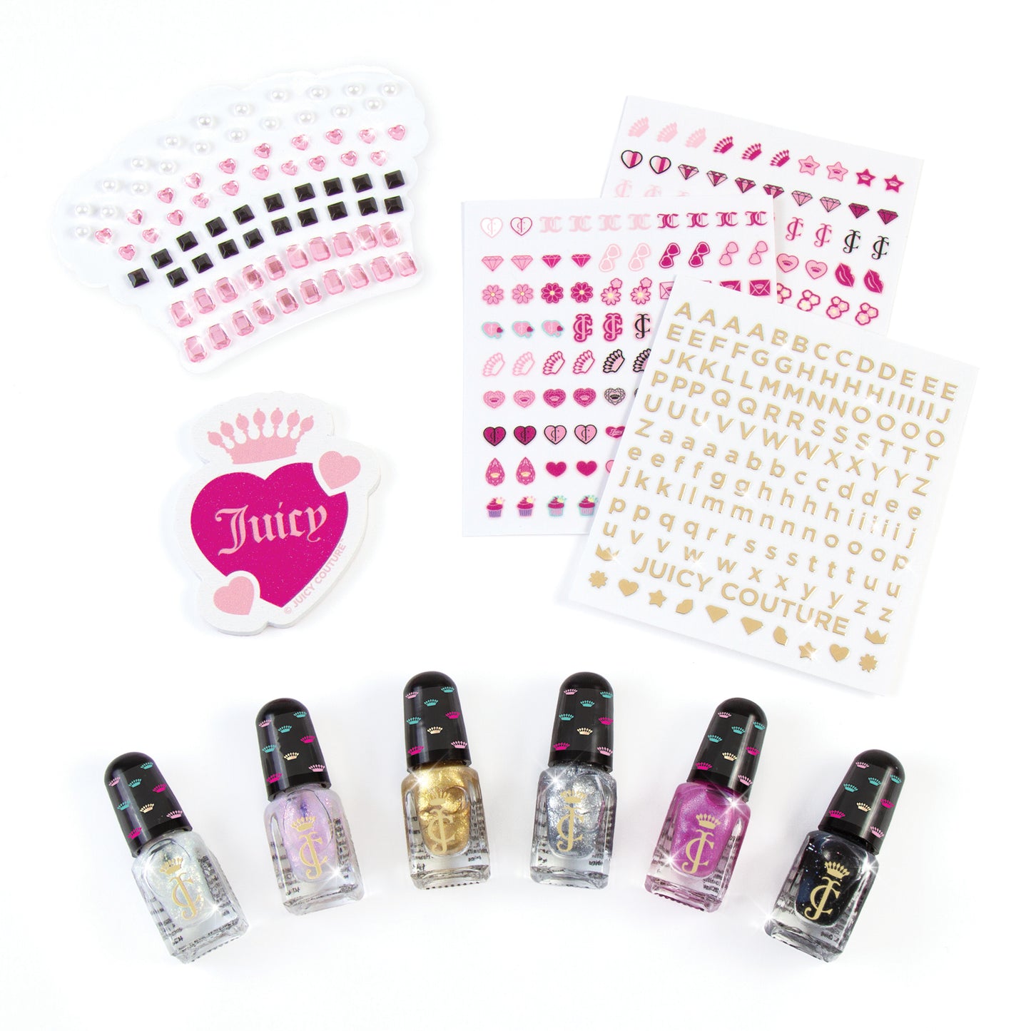 Glitter Nail Polish Set Juicy Couture Glitter Nail Polish Set