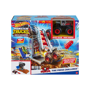 Bộ Thử Thách Monster Trucks - Vượt Tạ Khổng Lồ Hot Wheels HNB87