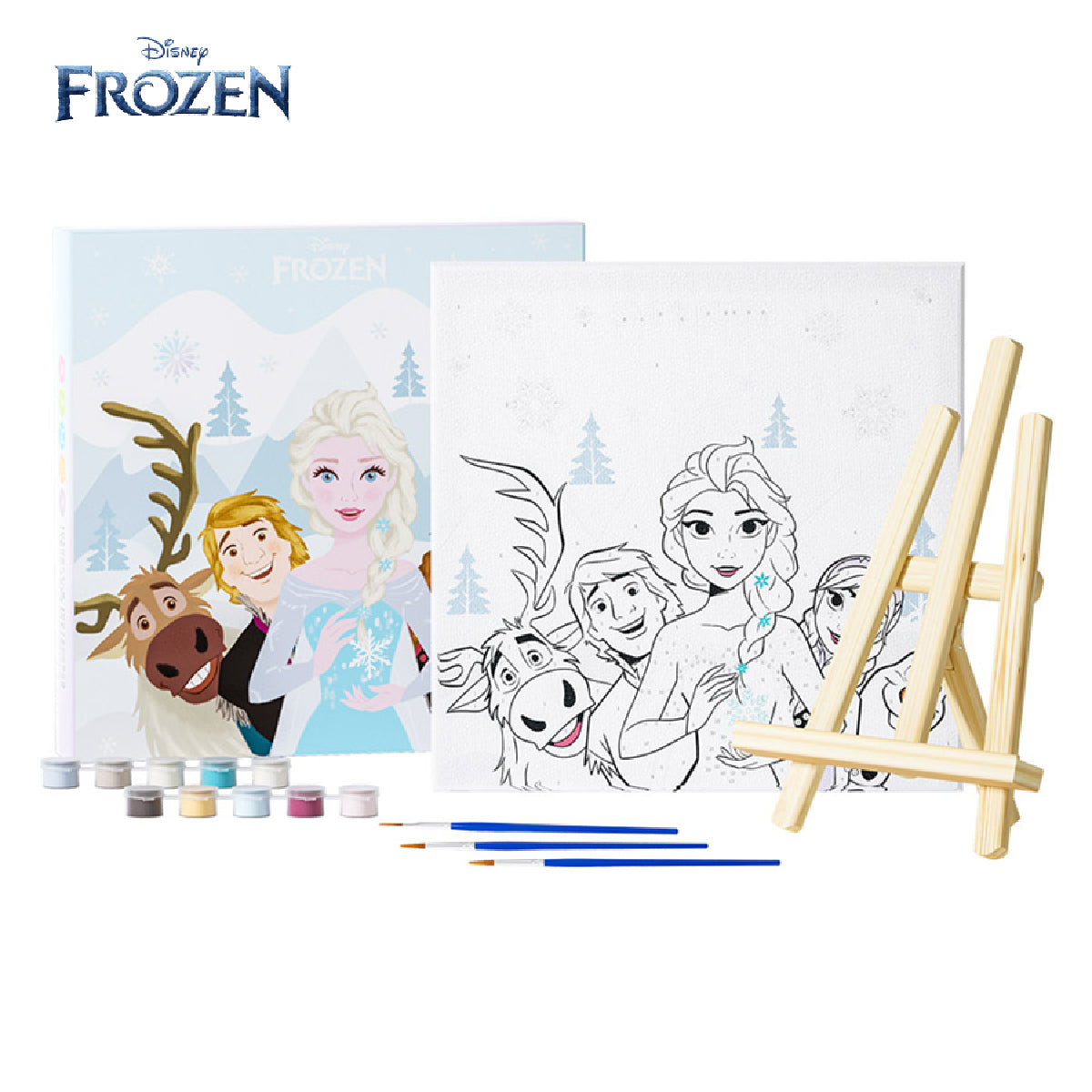 Bộ Tranh Tô Màu Số Hóa Frozen World Unimass E5430F