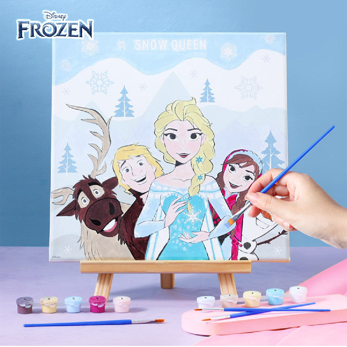 Bộ Tranh Tô Màu Số Hóa Frozen World Unimass E5430F