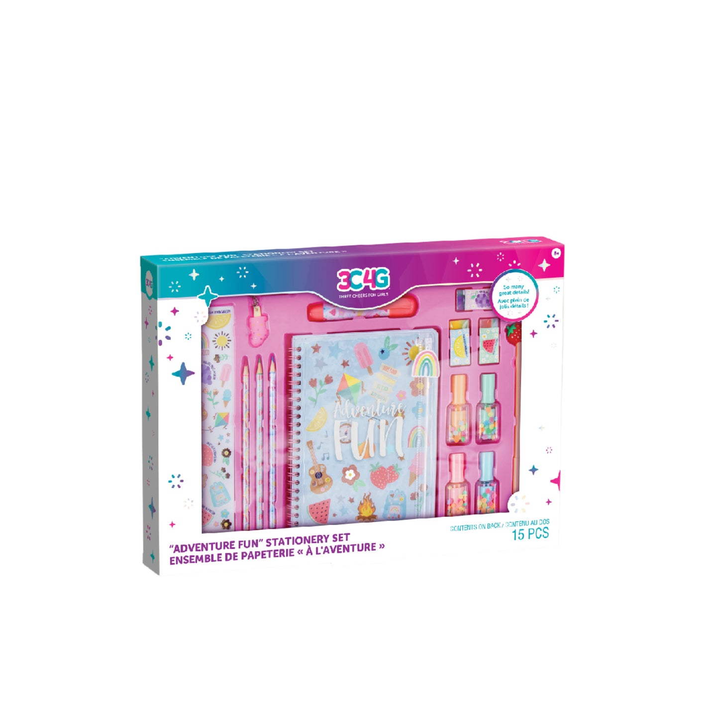 Adventure Fun Stationery Set 3C4G 12045