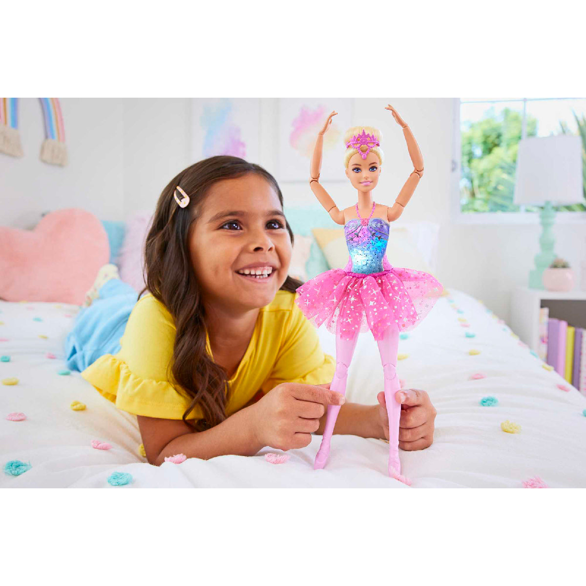 Búp Bê Ba Lê Barbie Dreamtopia Phát Sáng Diệu Kỳ Barbie HLC25