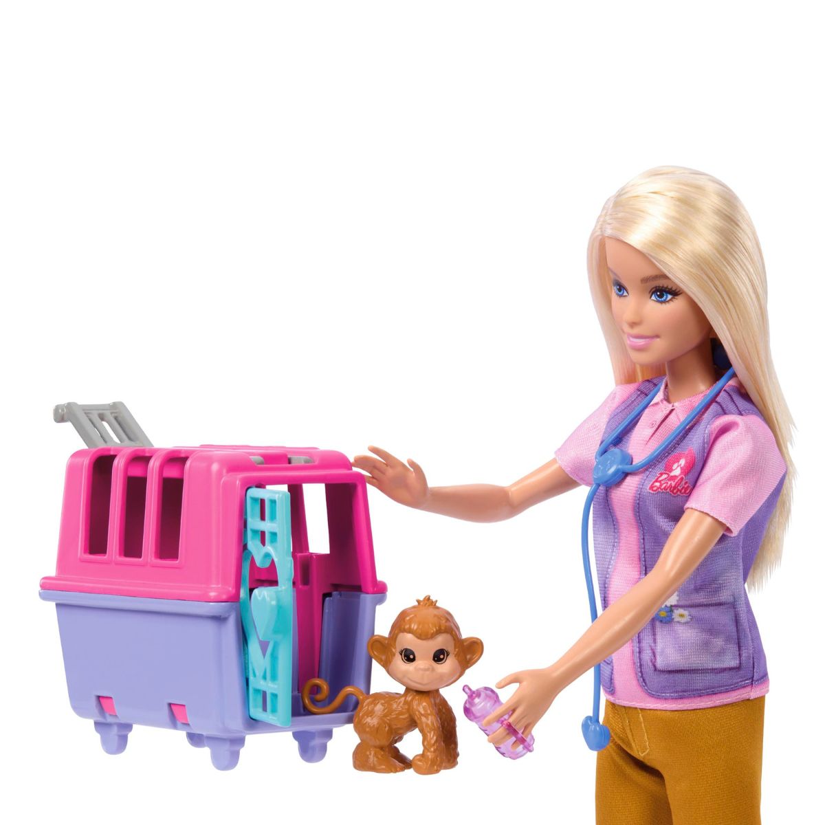 Búp Bê Barbie Và Trạm Cứu Hộ Động Vật BARBIE HRG50