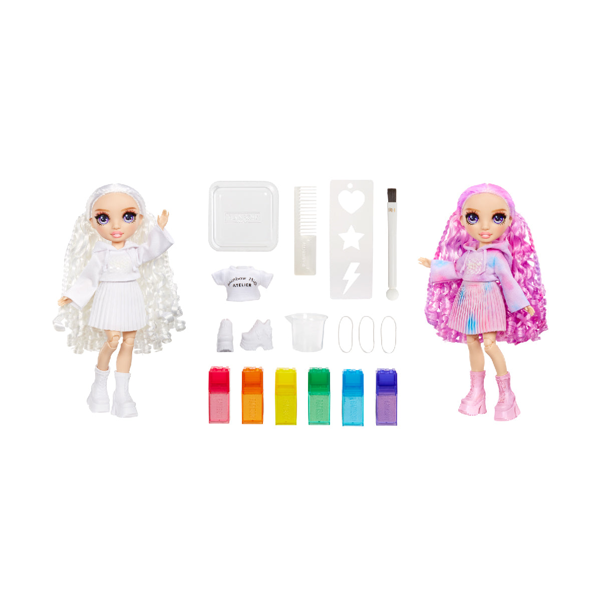 Đồ Chơi Búp Bê - Playset Tô Màu RAINBOW HIGH 507581-EUC